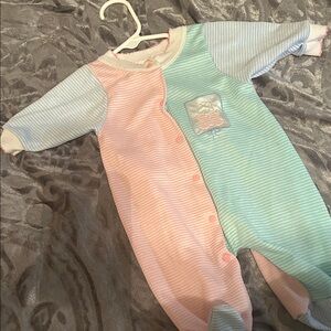 Gerber Pastel Striped Kids Footie